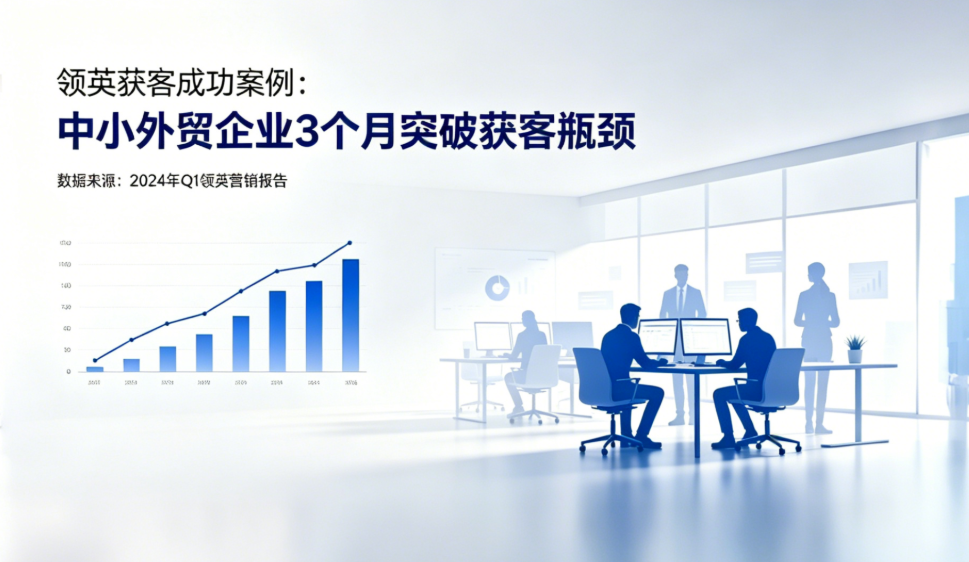 领英获客成功案例：中小外贸企业3个月突破获客瓶颈
