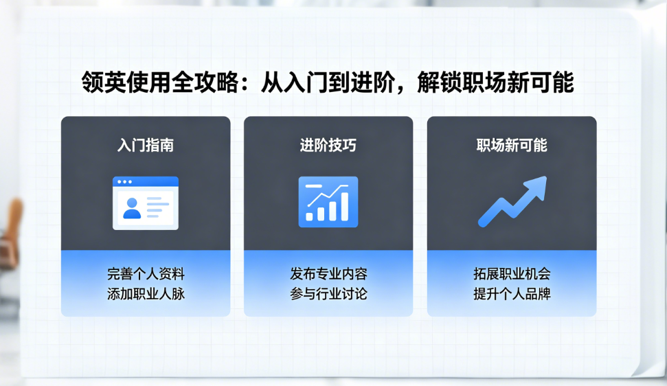 领英（LinkedIn）使用全攻略：从入门到进阶，解锁职场新可能