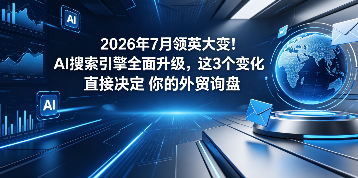 2026年7月领英大变！AI搜索引擎全面升级，这3个变化直接决定你的外贸询盘