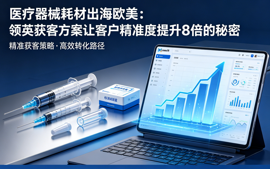 医疗器械耗材出海欧美｜这套领英获客方案让客户精准度提升8倍的秘密