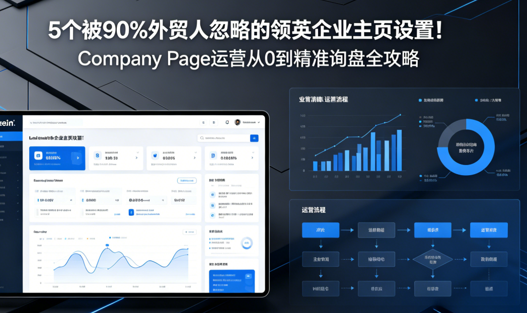 5个被90%外贸人忽略的领英企业主页设置！Company Page运营从0到精准询盘全攻略 