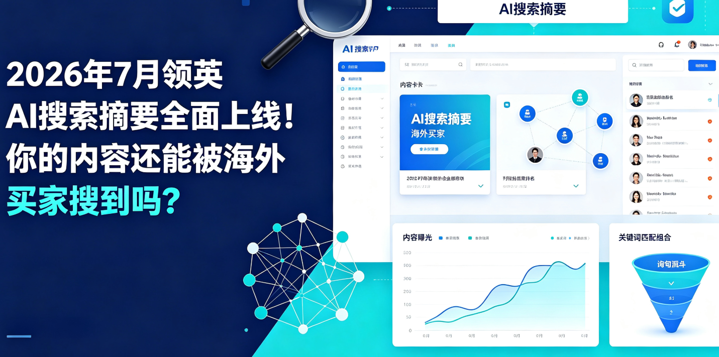 2026年7月领英AI搜索摘要全面上线！你的内容还能被海外买家搜到吗？